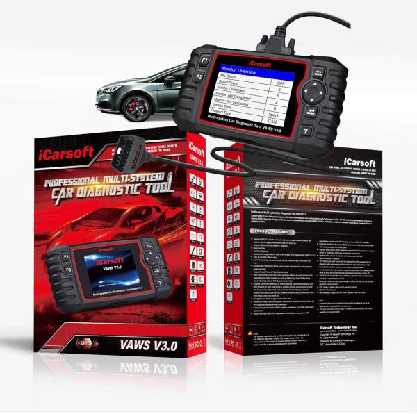 Professional Scanner Full System Diagnostics iCarsoft VAWS V3.0 for AUDI/VW/SEAT/SKODA